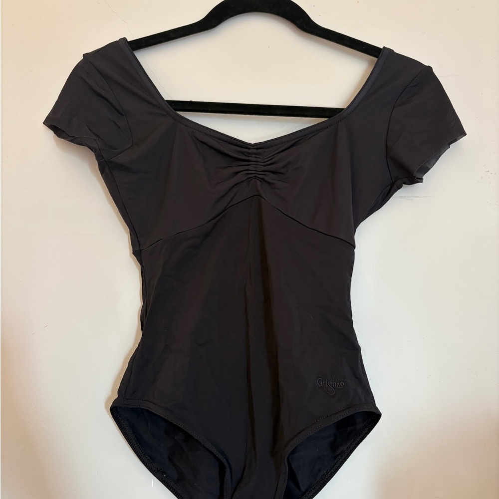 Grishko Black and Blue Cap Sleeve Leo